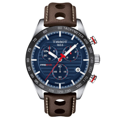 PRS 516 45MM Chrono Blue Leather Brown