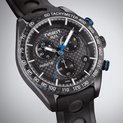 PRS 516 42MM Chrono Black Rubber Black
