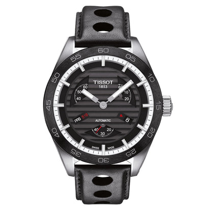 PRS 516 42MM Automatic Small Seconde Black Leather Black
