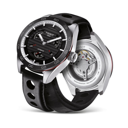 PRS 516 42MM Automatic Small Seconde Black Leather Black