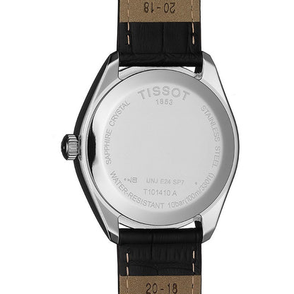 PR 100 39MM White Leather Black
