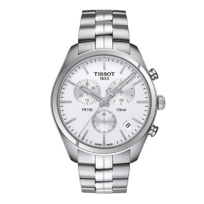 PR 100 41MM Chrono Silver Metal (Auslaufmodell)