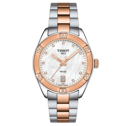 PR 100 36MM Sport Chic Lady Diamonds Rosé