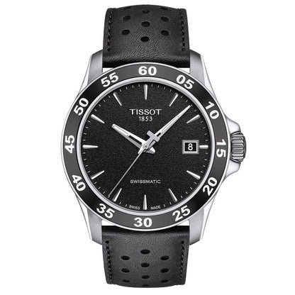 V8 Swissmatic Black Leather Black