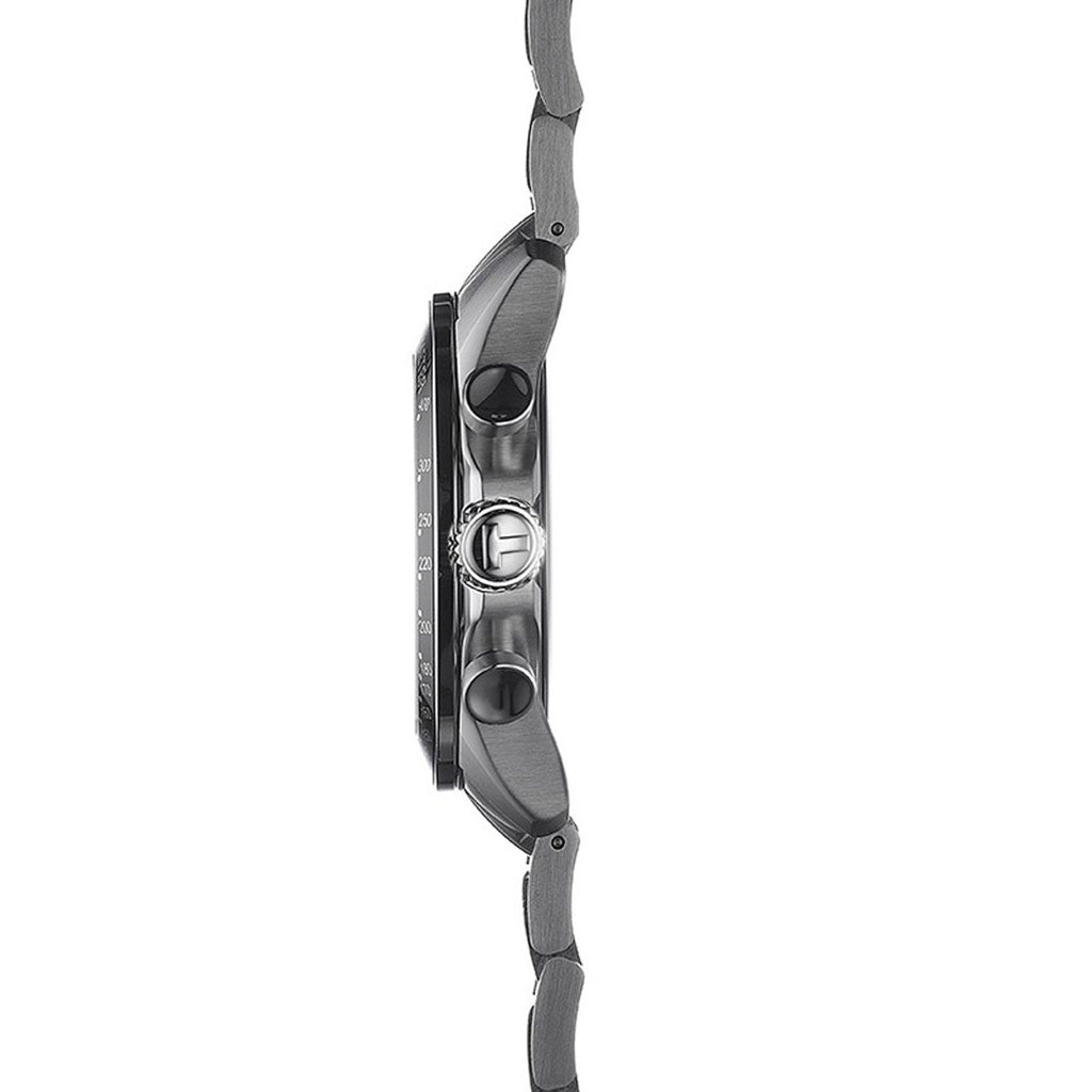 V8 Quarz Chrono Black Metal
