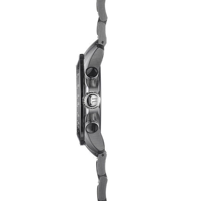 V8 Quarz Chrono Black Metal