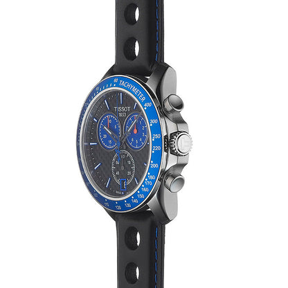 V8 Alpine Chronograph Black/Blue Leather Black