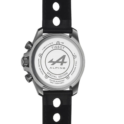 V8 Alpine Chronograph Black/Blue Leather Black