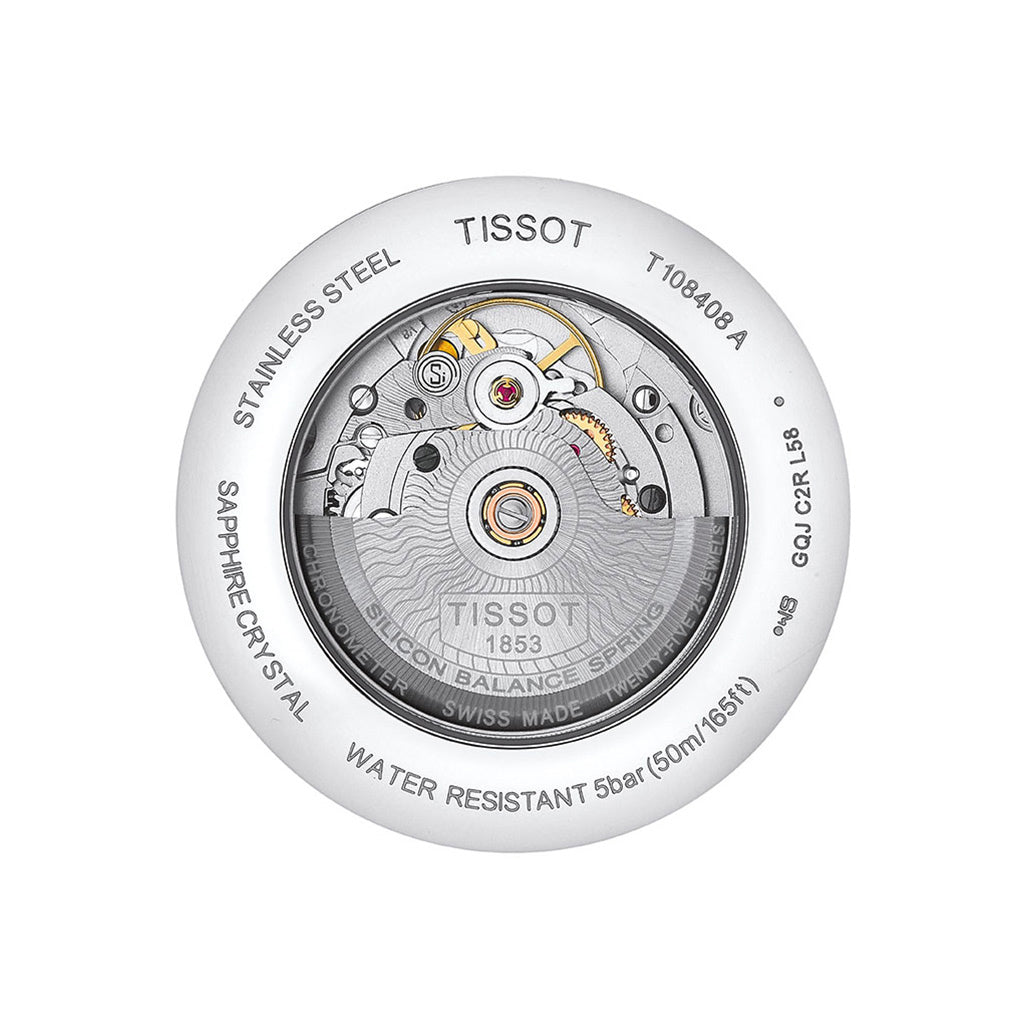 Ballade 41MM Powermatic 80 COSC Silver Leather (Ausstellungsstück)