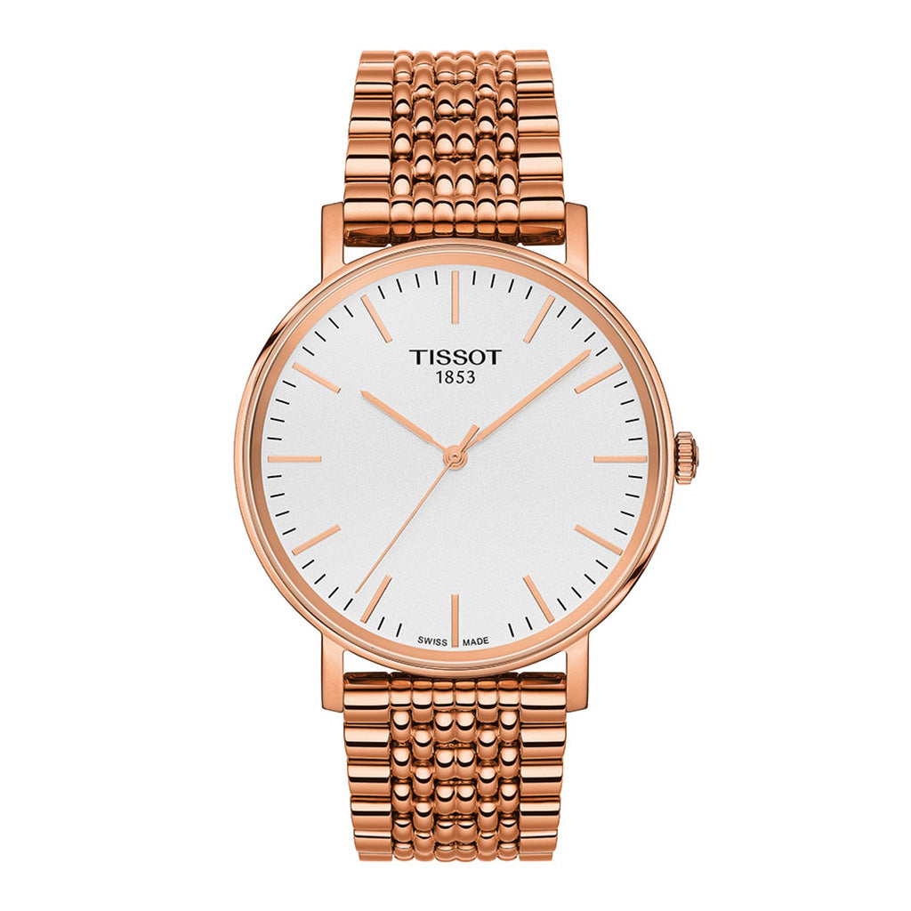 Everytime Medium 38MM White Metal Roségold (Ausstellungsstück)