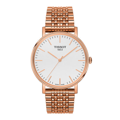 Everytime Medium 38MM White Metal Roségold (Ausstellungsstück)