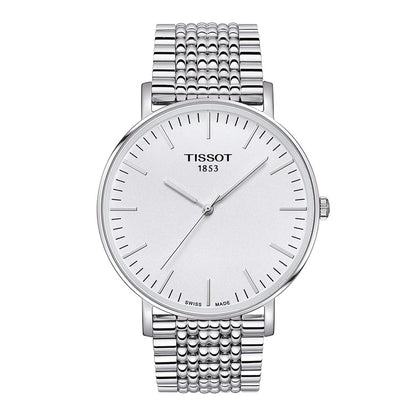 Everytime Large 42MM Light Grey Metal
