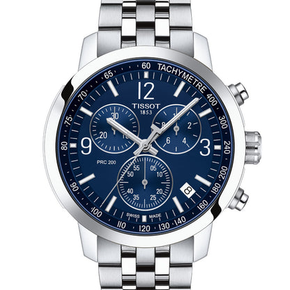 Tissot PRC 200 Chronograph Blue Steinless Steel T114.417.11.047.00
