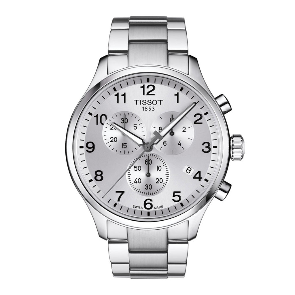 Chrono XL Classic 45MM Silver Metal