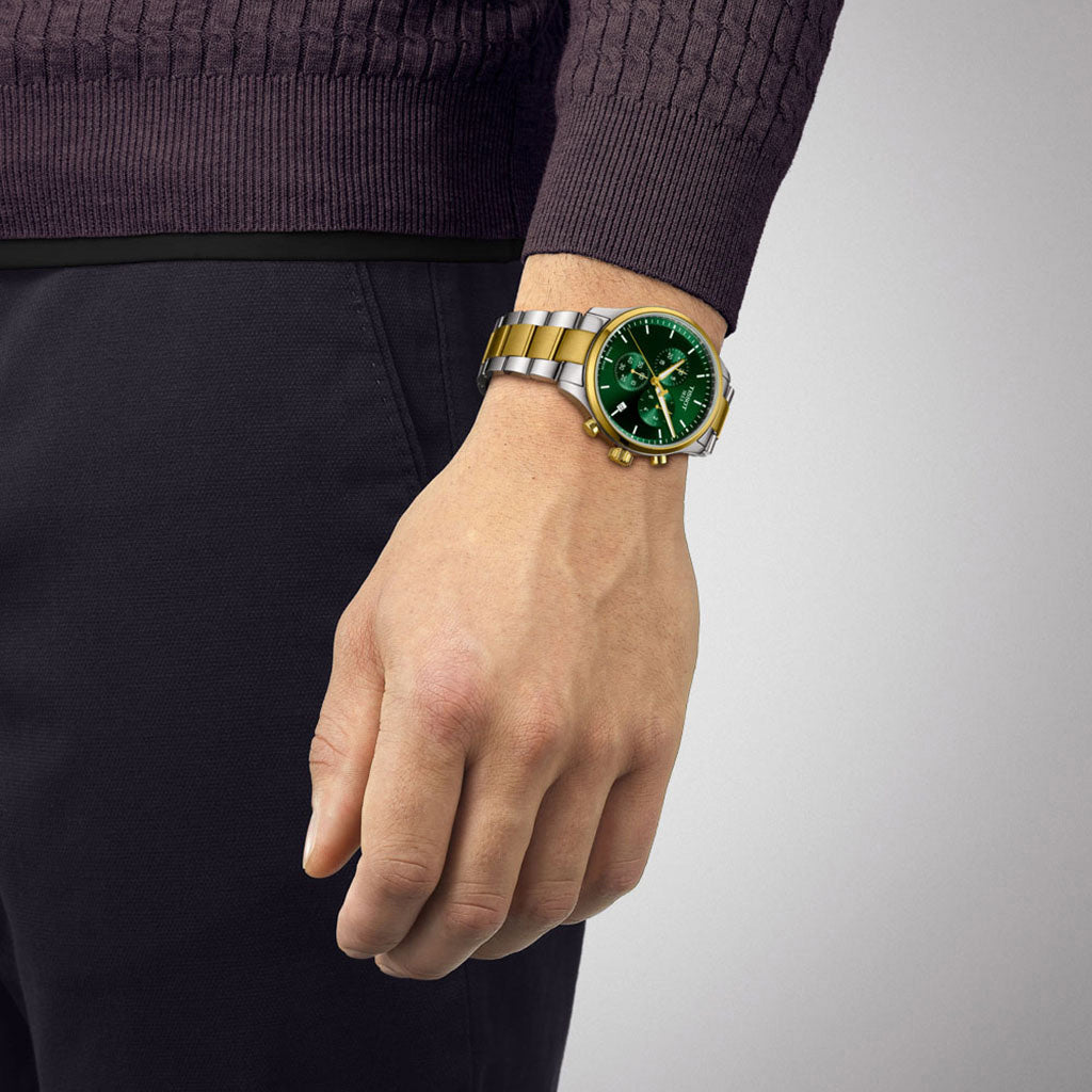 Chrono XL Classic 45MM Green Bicolor
