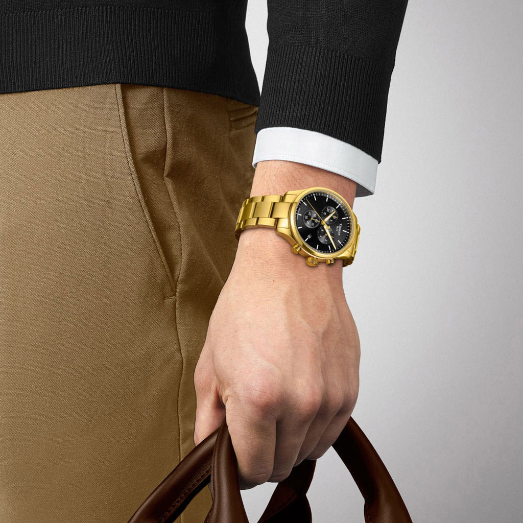 Chrono XL Classic 45MM Black PD-Gold