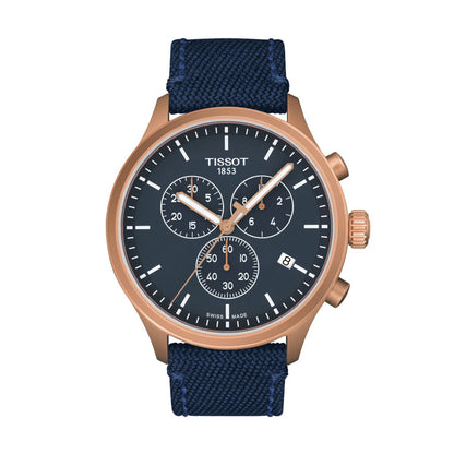 Chrono XL Classic 45MM Blue Roségold