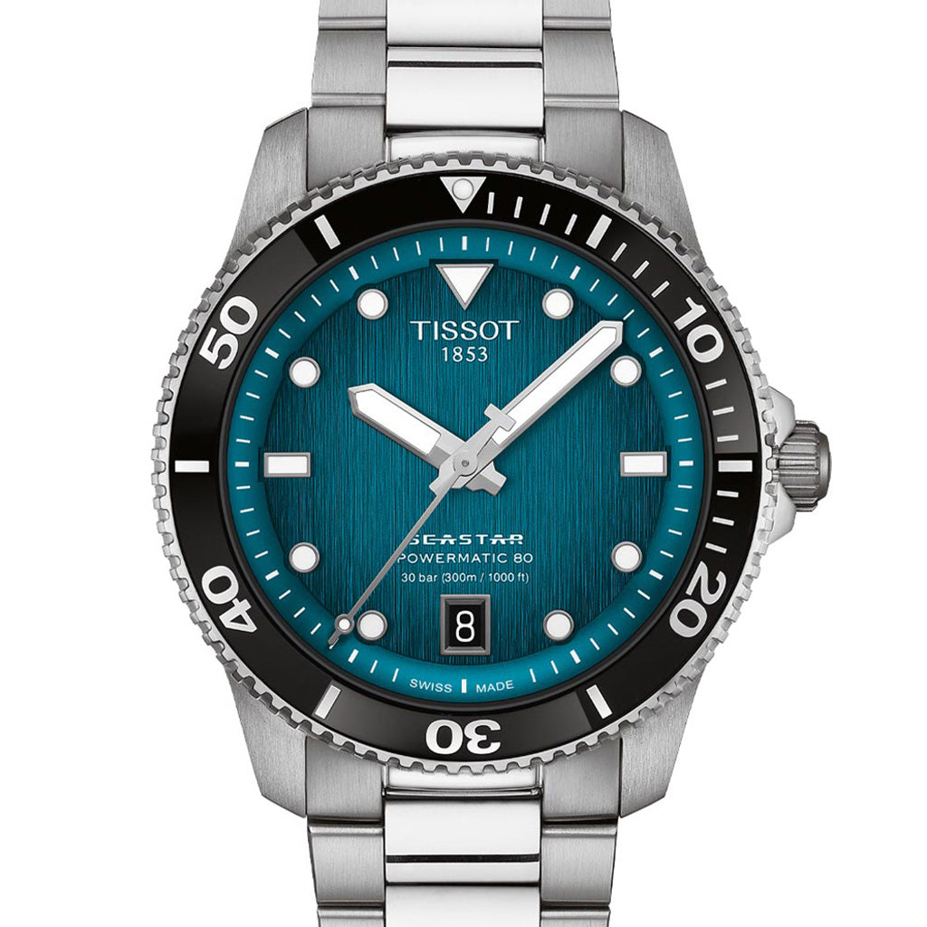 Tissot Seastar 1000 Powermatic 80 Türkis T1208071109100