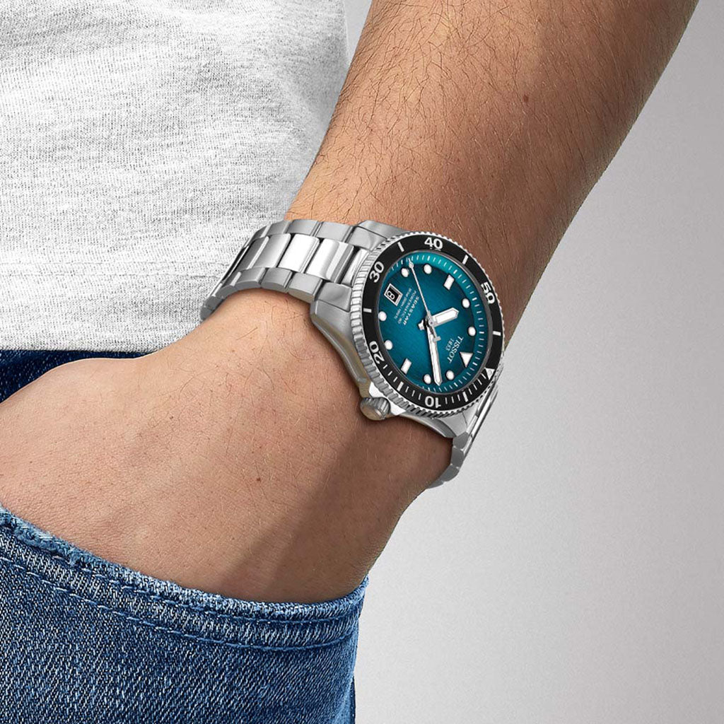 Seastar 1000 40MM Powermatic Turquoise