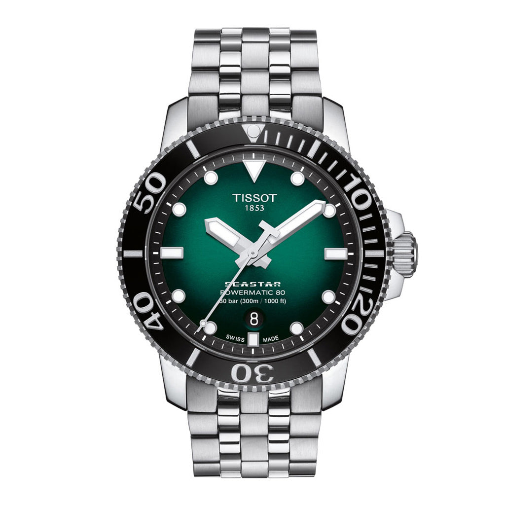Seastar 1000 43MM Powermatic Green Metal (Ausstellungsstück)
