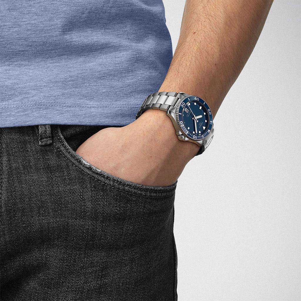 Seastar 1000 40MM Blue Stainless