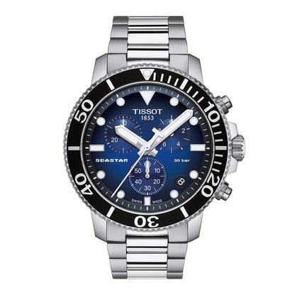 Seastar 1000 45MM Chrono Blue-Black Metal