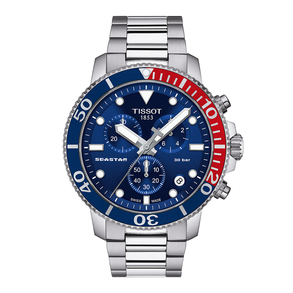 Seastar 1000 45MM Chrono Blue Metal