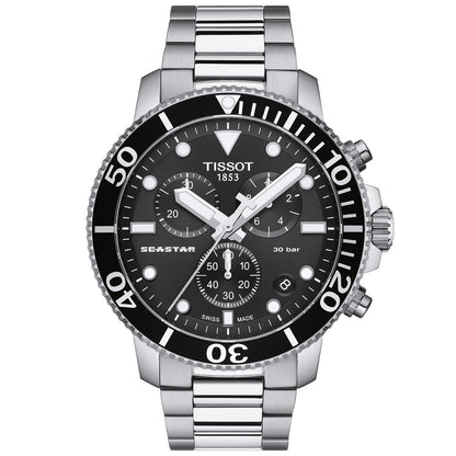Seastar 1000 45MM Chrono Black Steel