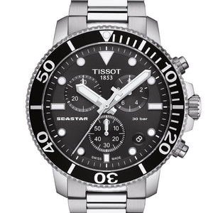 Tissot T-Sport Seastar 1000 Chrono Black Steel T1204171105100