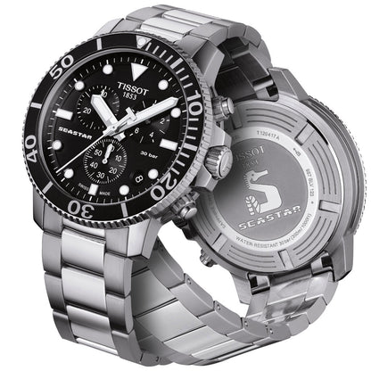 Seastar 1000 45MM Chrono Black Steel