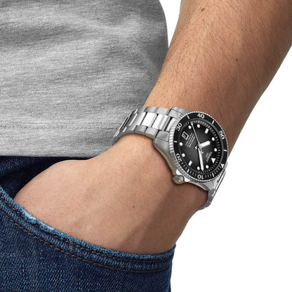 Seastar 1000 45MM Chrono Black Steel
