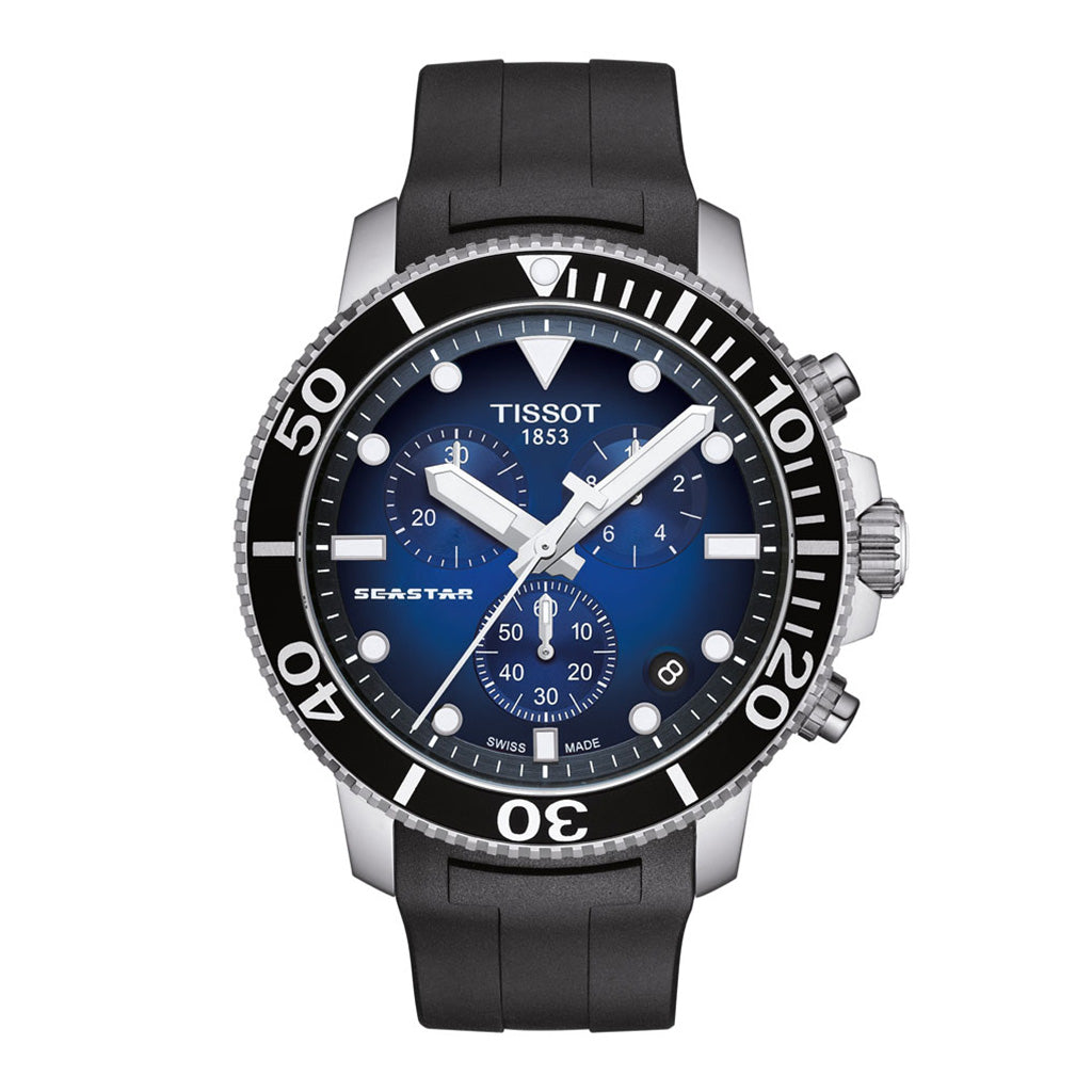 Seastar 1000 45MM Chrono Blue Rubber