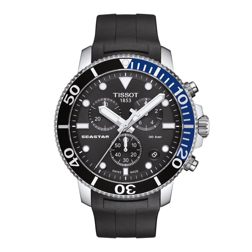 Seastar 1000 45MM Chrono Black Rubber