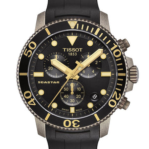 Tissot Seastar 1000 Chrono Black Rubber T120.417.37.051.01