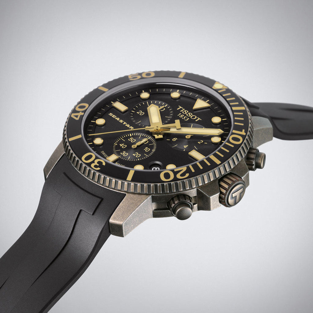 Seastar 1000 45MM Chrono Black Bronze