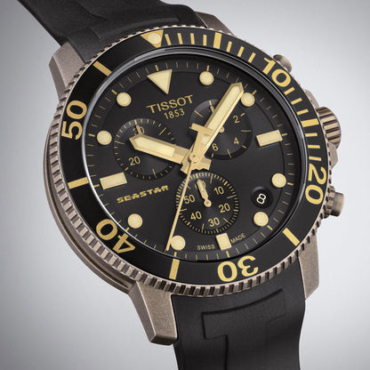 Seastar 1000 45MM Chrono Black Bronze