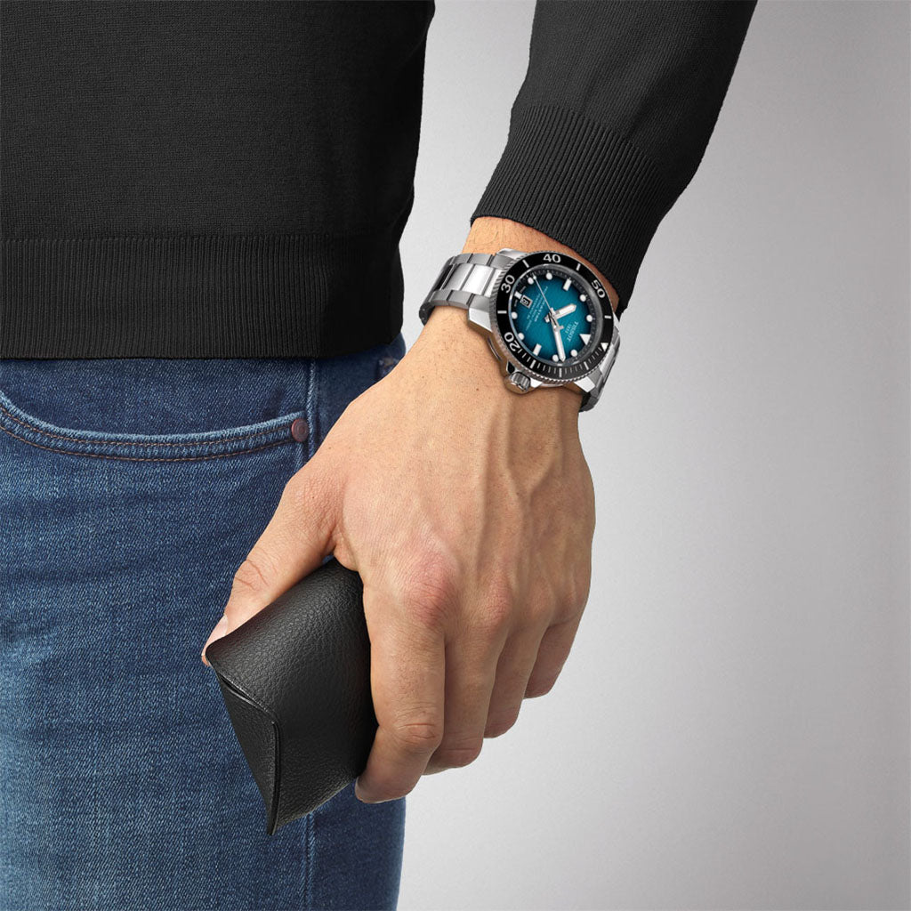 Seastar 2000 Professional 46MM Powermatic Blue Metal
