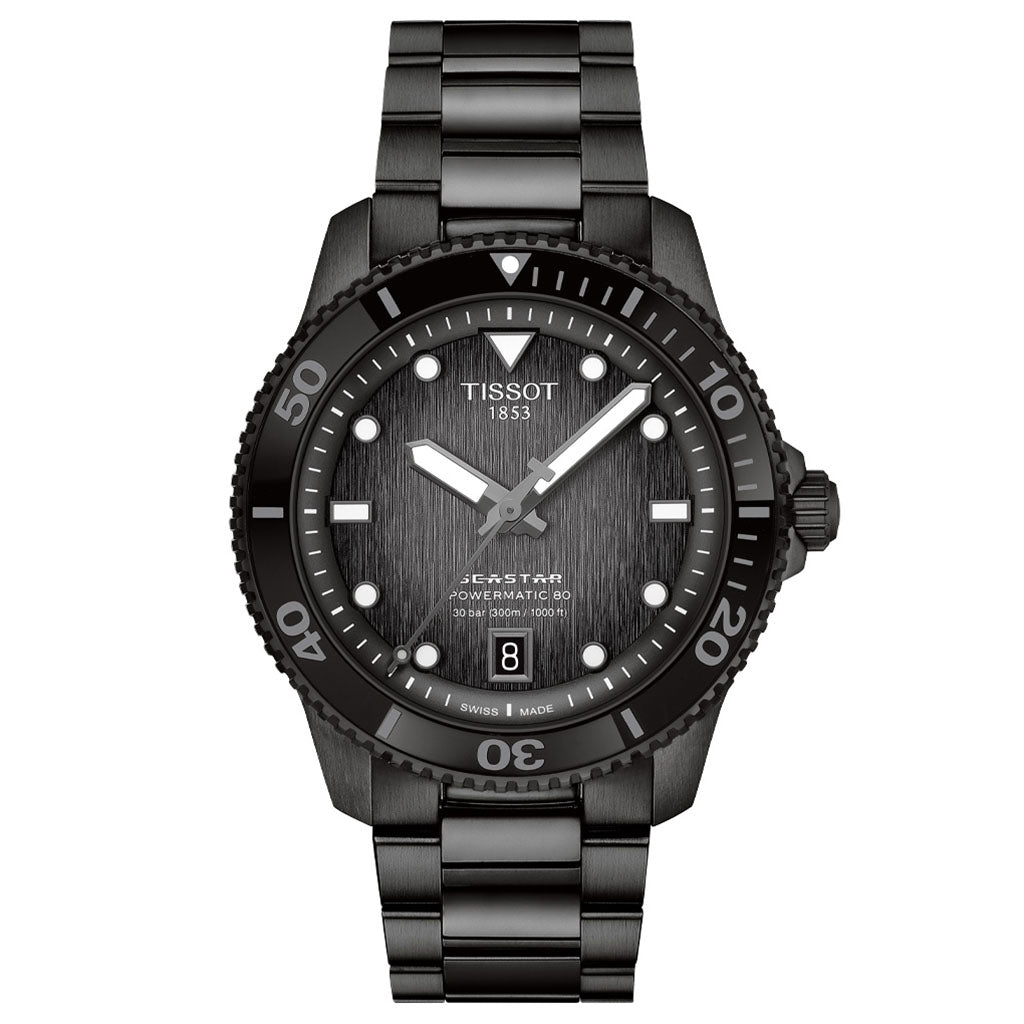 Seastar 1000 40MM Powermatic Black Metal