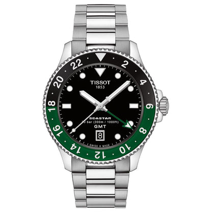 Seastar 1000 GMT 40MM Black/Green