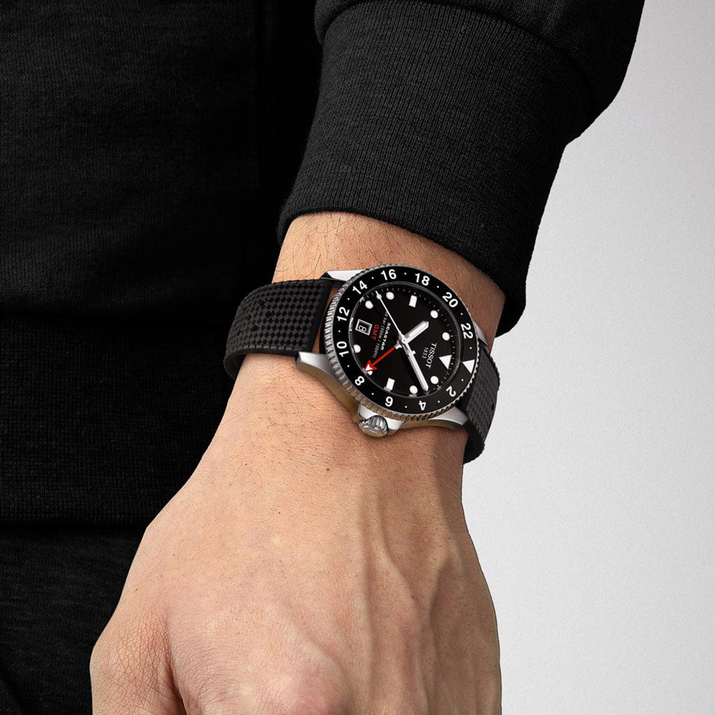 Seastar 1000 GMT 40MM Black
