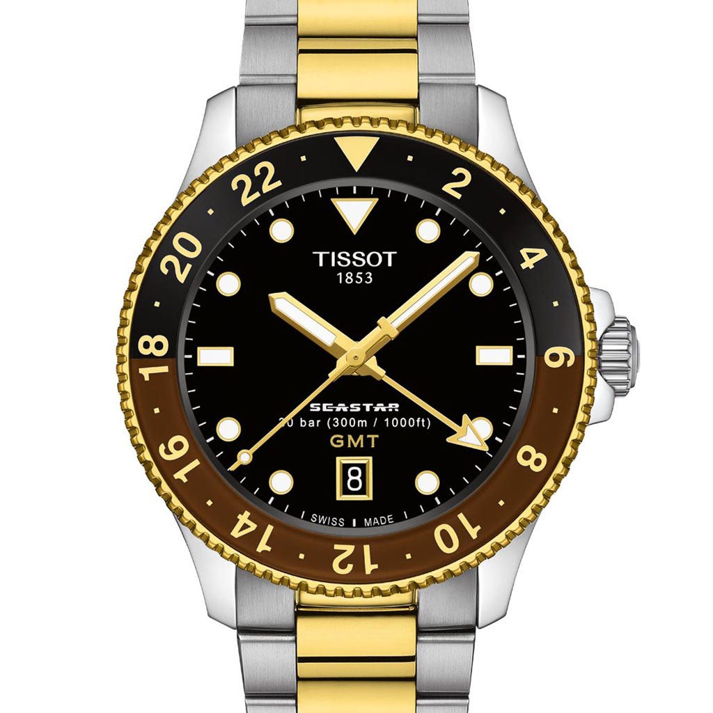 Tissot Seastar 1000 GMT Bicolor T1208522205100