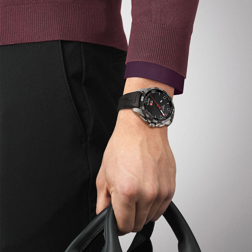 T-Touch Connect Solar Rubber Black (Ausstellungsstück)