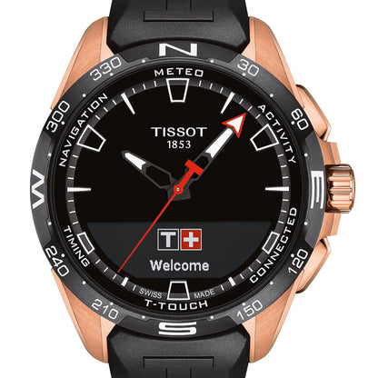 Tissot T-Touch Connect Solar Rosé Rubber Black T121.420.47.051.02
