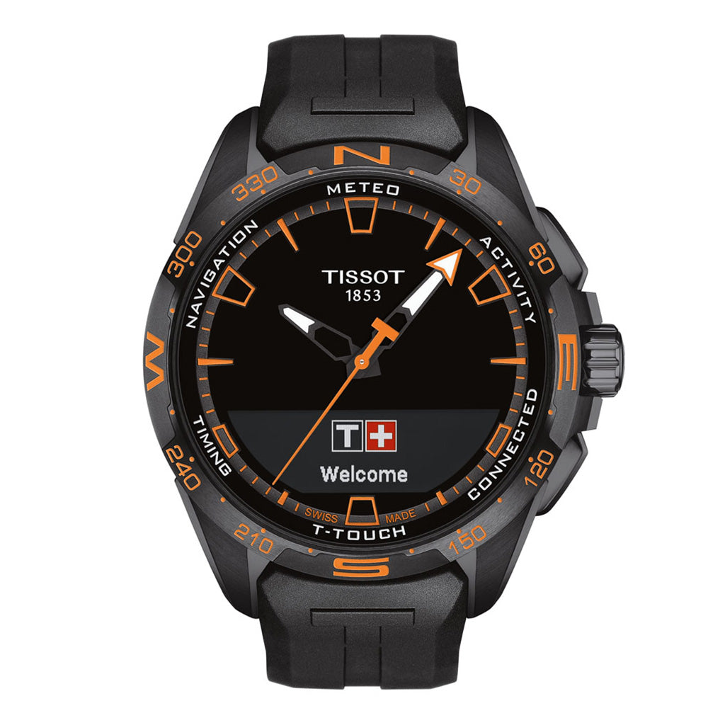 T-Touch Connect Solar Black-Orange Rubber Black