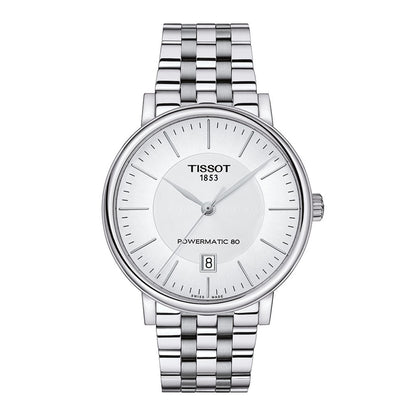 Carson Premium 40MM Gent Powermatic 80 Silver Metal