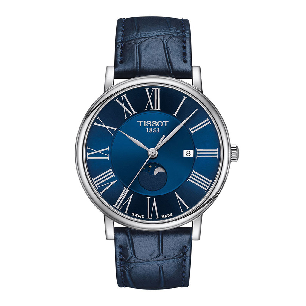 Carson Premium 40MM Gent Moonphase Blue