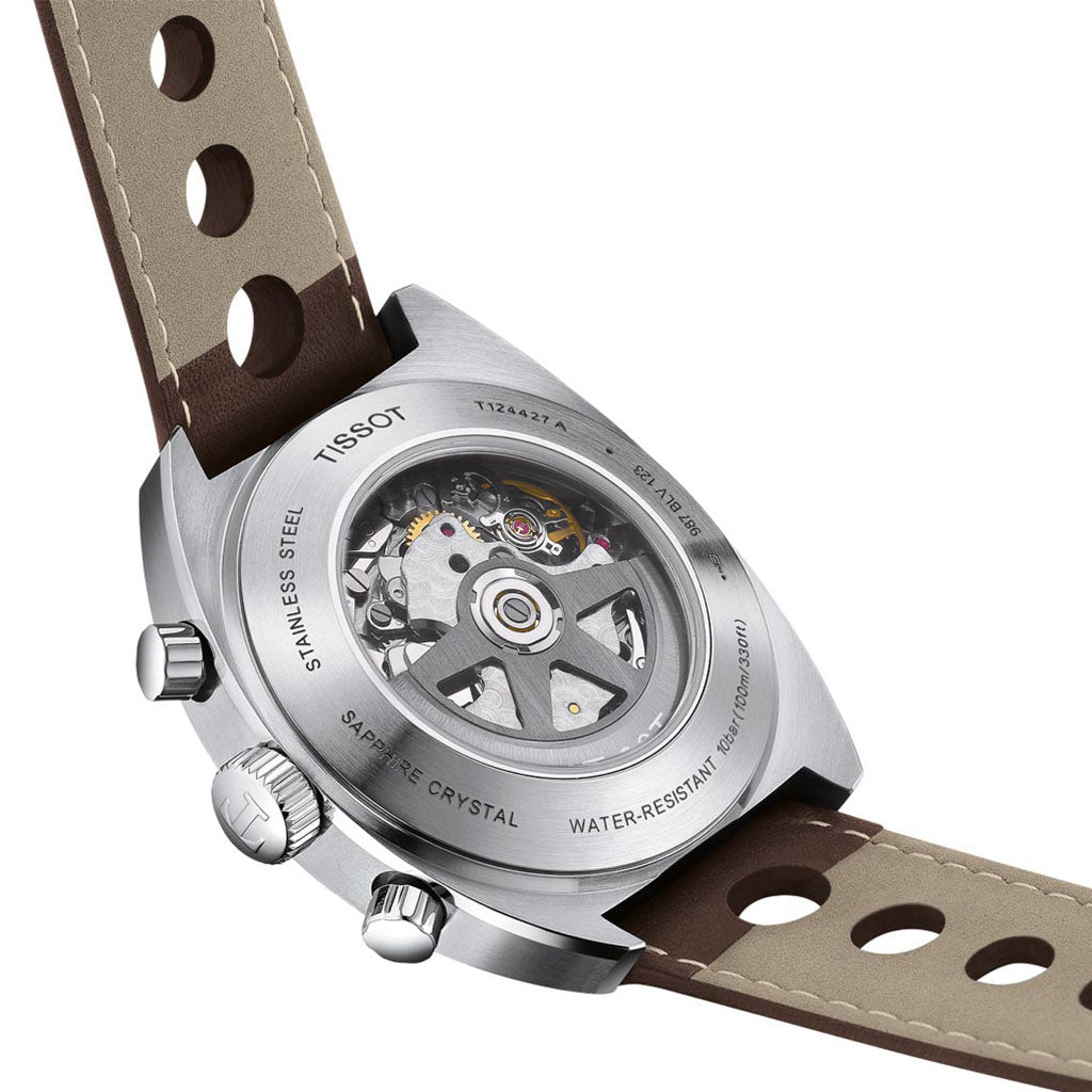 Heritage 1973 Chronograph Silver Blue