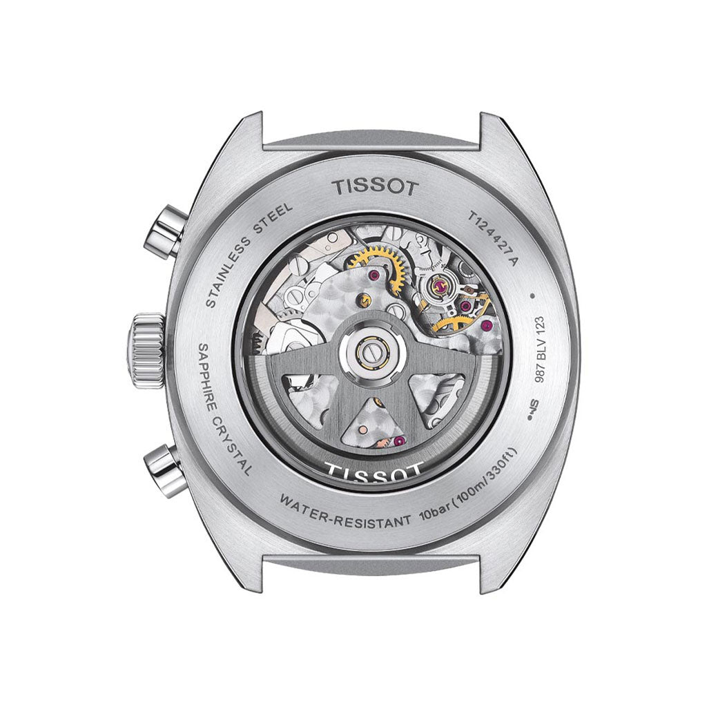 Heritage 1973 Chronograph Silver Blue