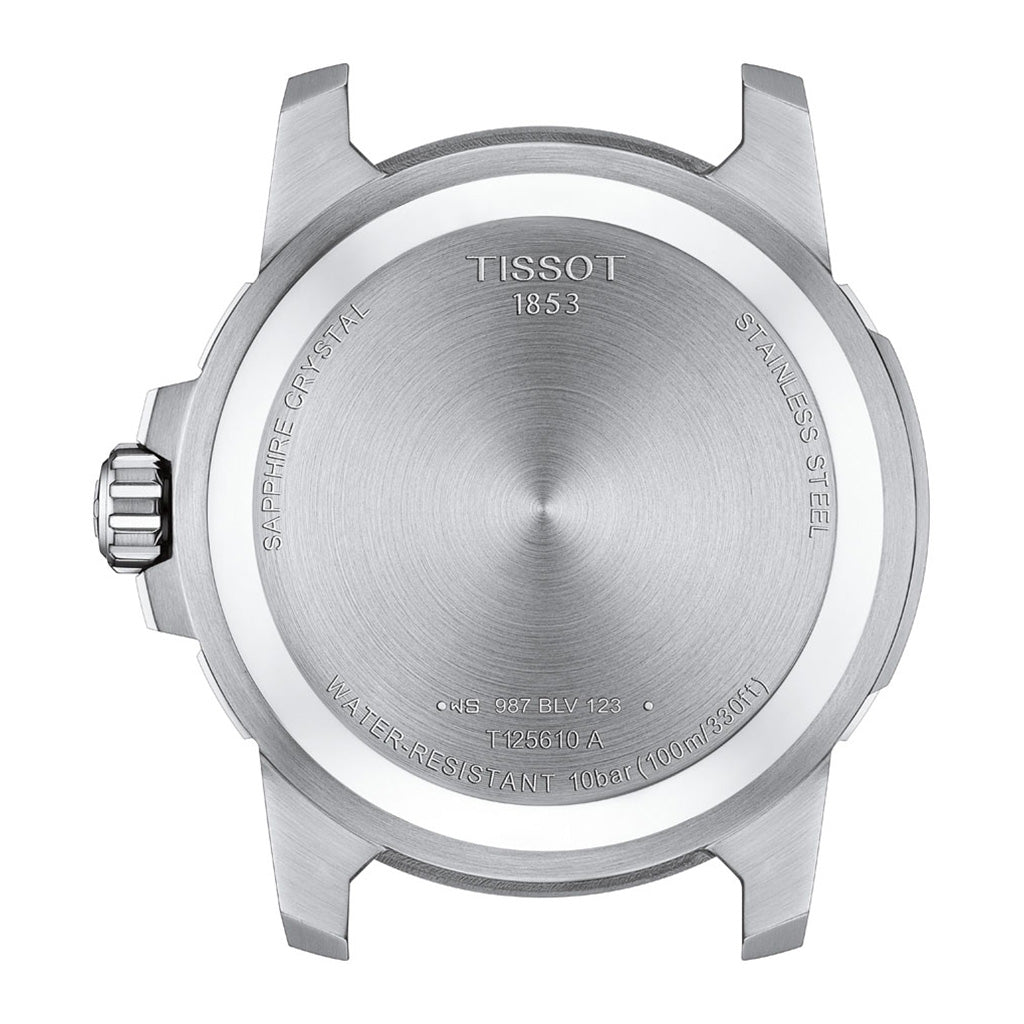Supersport Gent 44MM Dark Blue Leather
