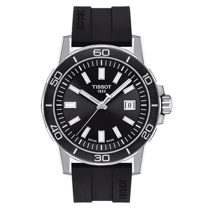 Supersport Gent 44MM Black Rubber
